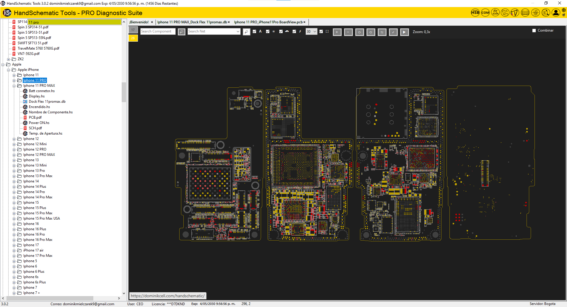 Apple iPhone 11 PRO MAX boardview / schematic
