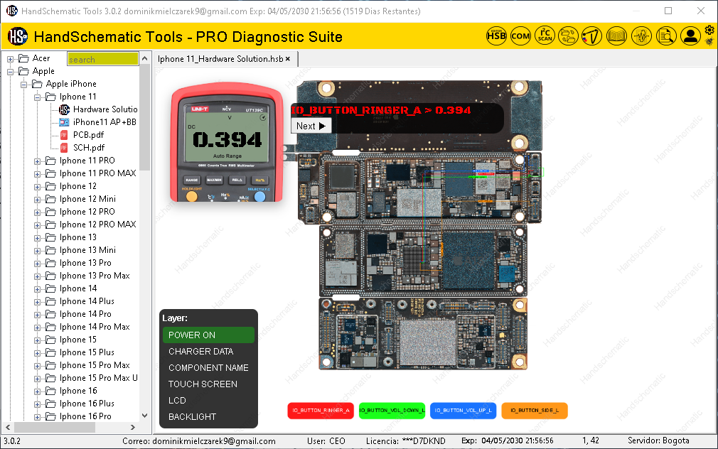 Apple iPhone 11 boardview / schematic