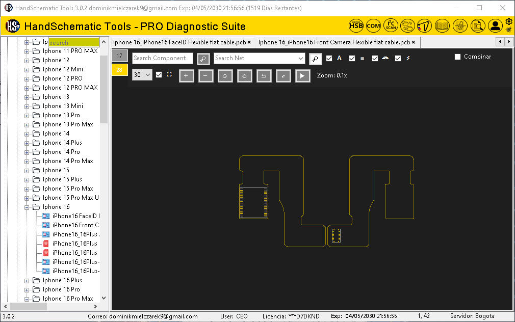 Apple iPhone 16 boardview / schematic