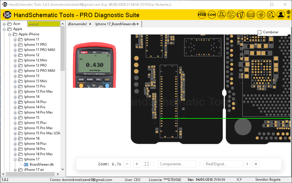 Apple iPhone 17 boardview / schematic