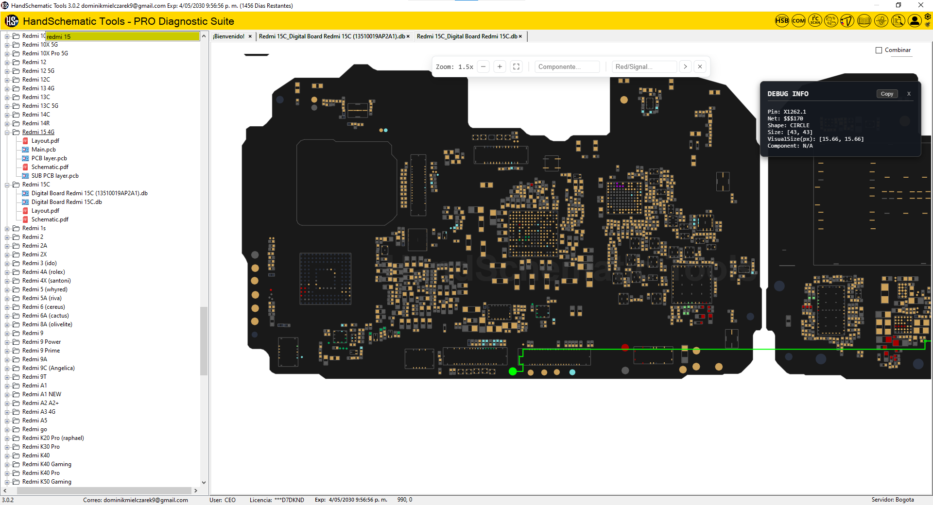 Xiaomi Redmi 15C boardview / schematic