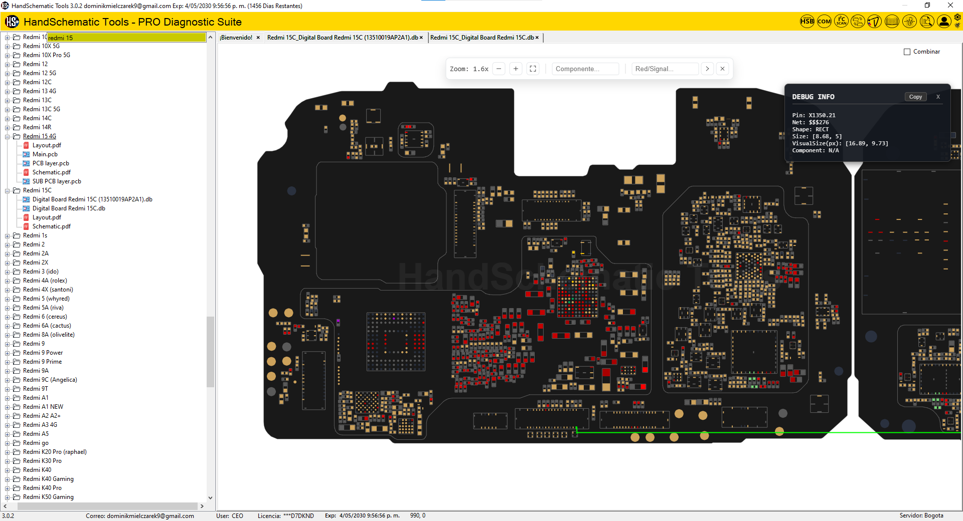 Xiaomi Redmi 15C boardview / schematic