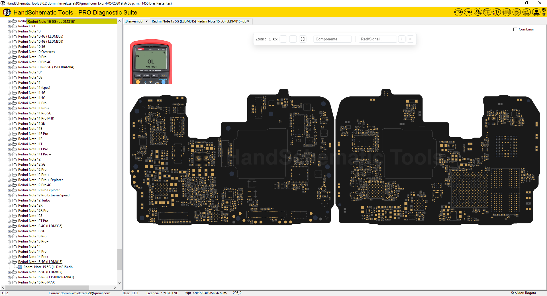 Xiaomi Redmi Note 15 5G (LLDM815) boardview / schematic