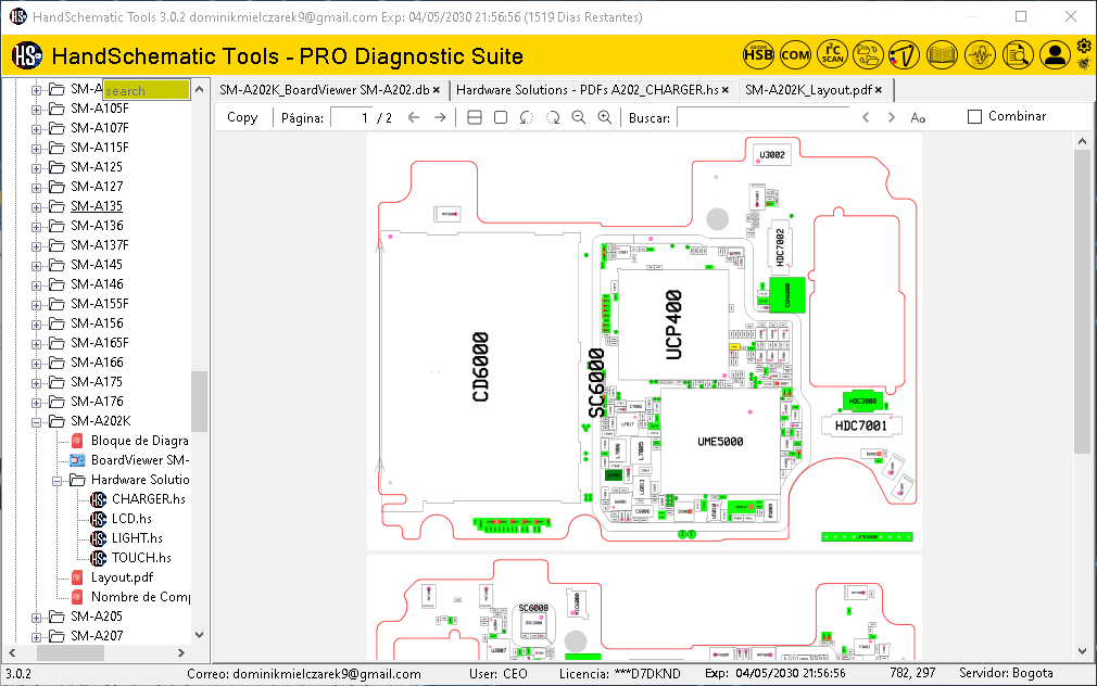 Samsung SM-A202K boardview / schematic