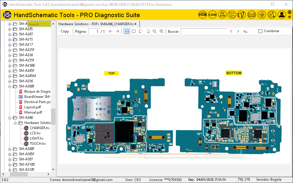 Samsung SM-A266 boardview / schematic