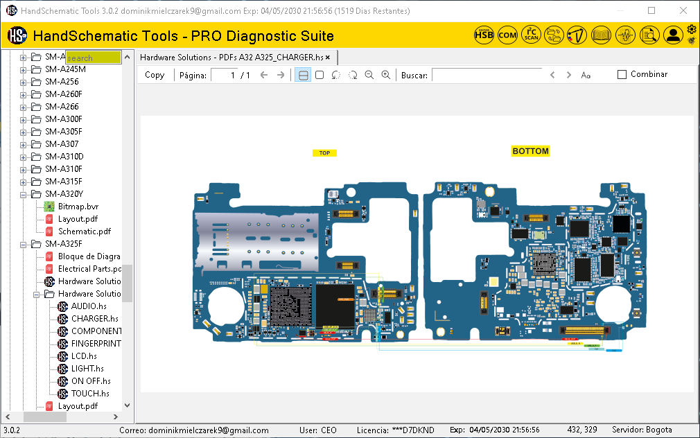 Samsung SM-A325F boardview / schematic