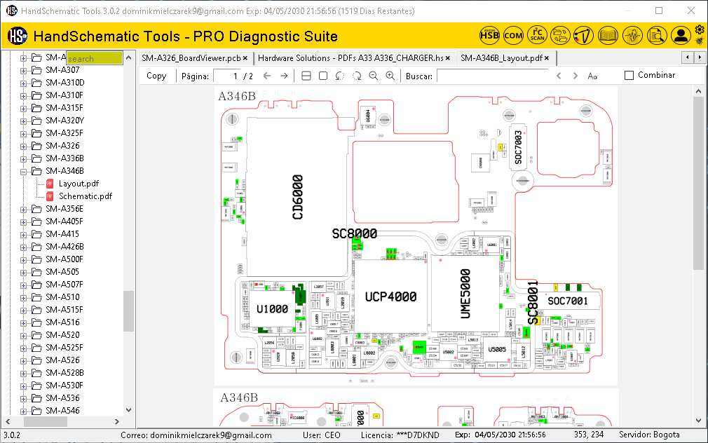 Samsung SM-A346B boardview / schematic