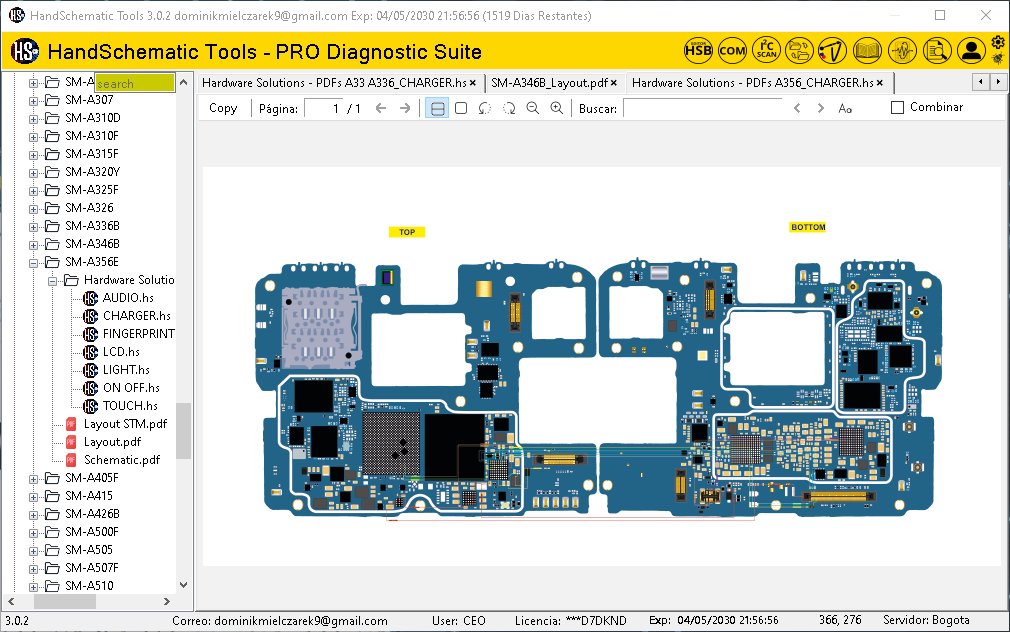 Samsung SM-A356E boardview / schematic
