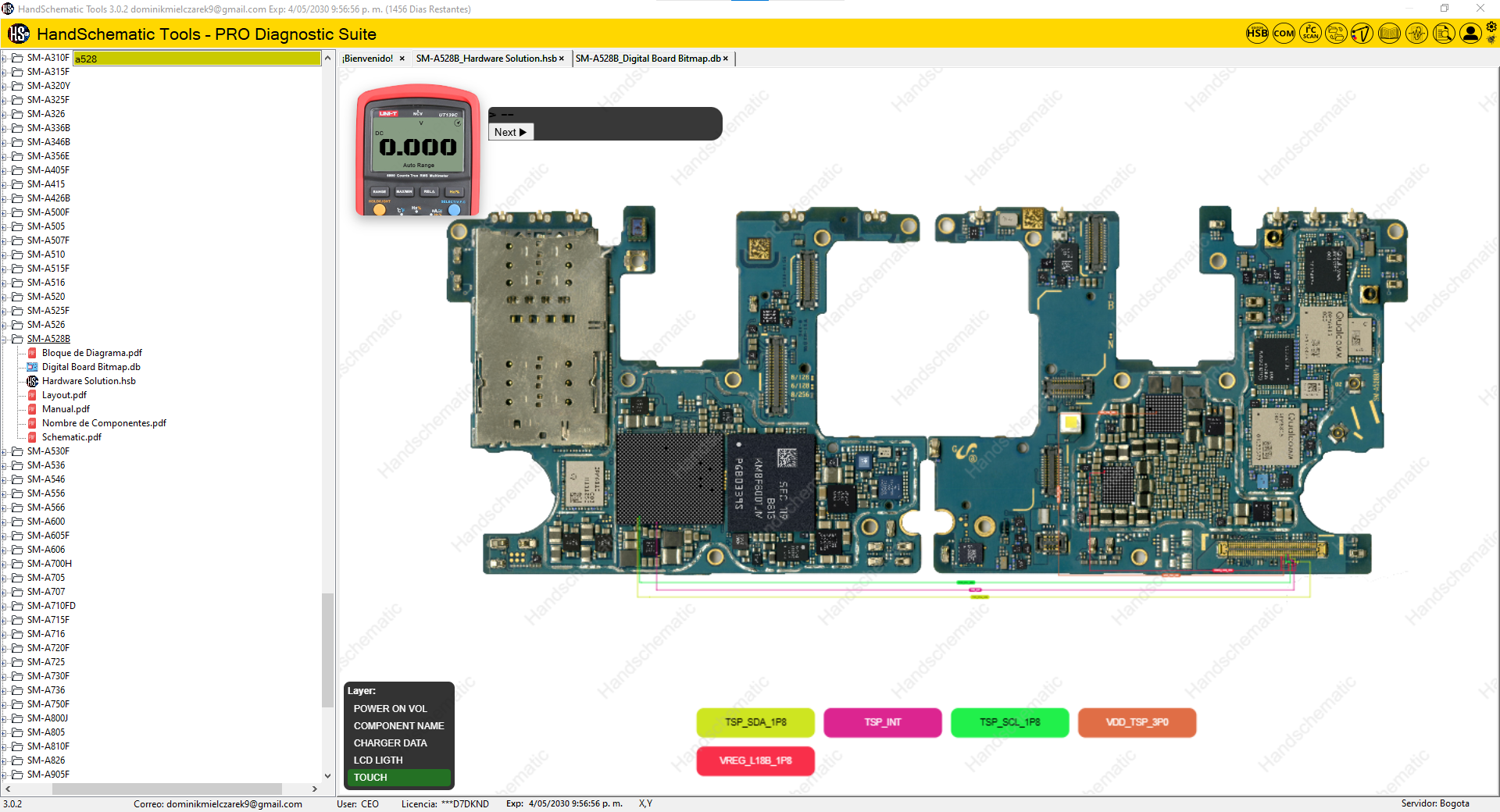 Samsung SM-A528B boardview / schematic