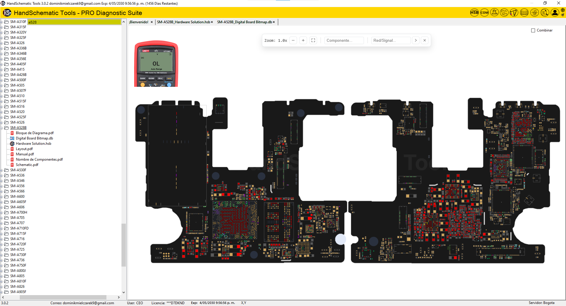 Samsung SM-A528B boardview / schematic
