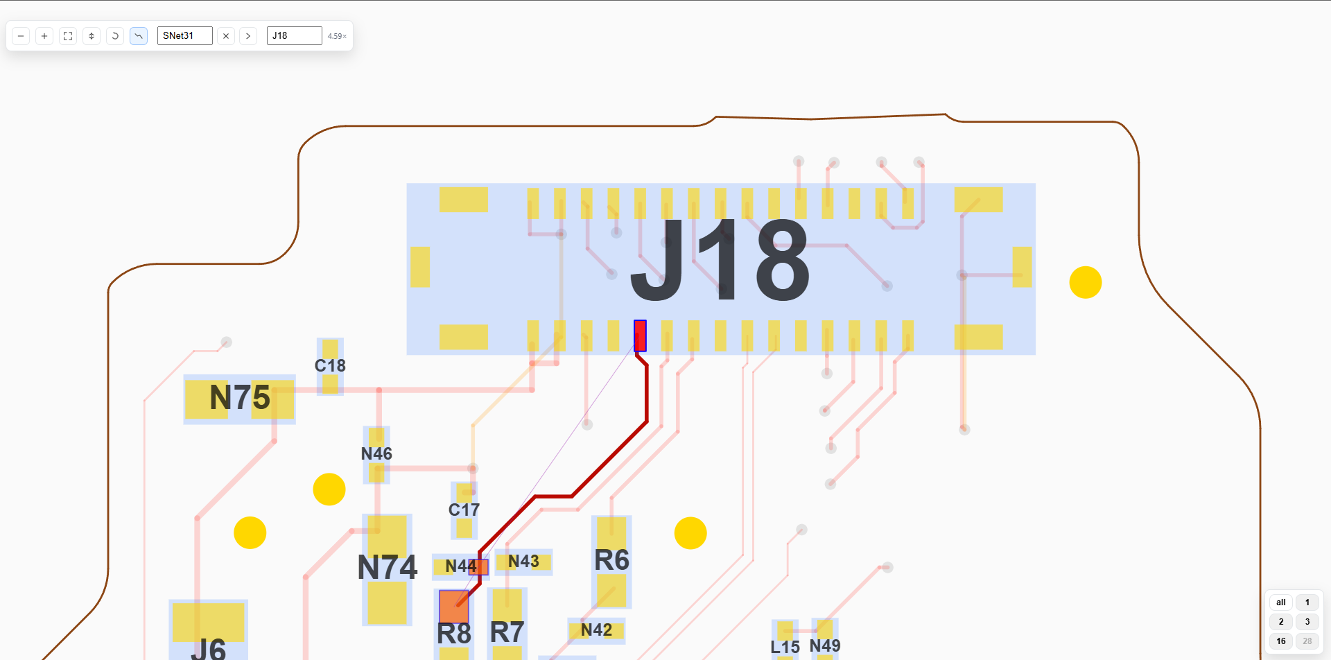 Imagen de Lector PCB Multilayer
